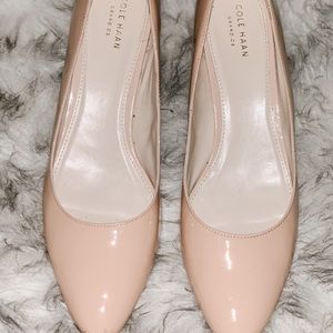 Cole Haan block heel pumps